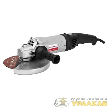 Машина шлифовальная угловая УШМ-2324АВС АВС КВАДРО антивибрационная система 2400Вт 38кг 6500об/мин. плавный пуск. ИНТЕРСКОЛ 832.0.4.40