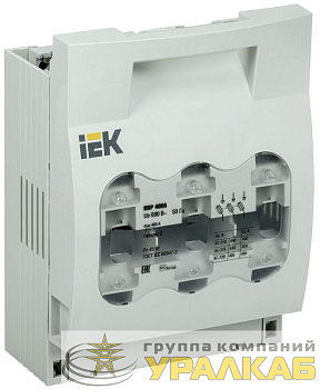 Выключатель-разъединитель-предохранитель 400А IEK SRP-30-3-400