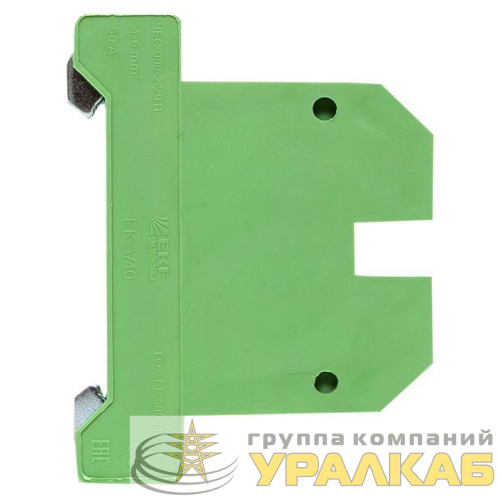 Колодка клеммная EK-4/32 JXB земля EKF plc-ek-4/32 детальная картинка