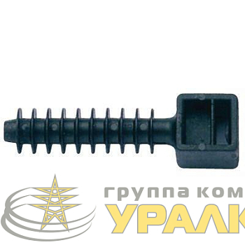 Держатель для хомутов d37-6.5 черн. (уп.100шт) DKC 25458