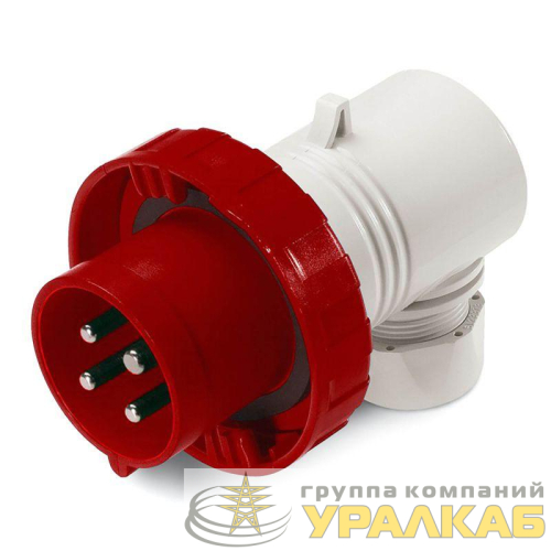 Вилка кабельная угловая 32А 3P+E+N 400В IP67 DKC DIS2263237 детальная картинка