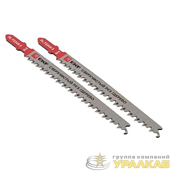 Пилка для электролобзика T234X (быстрый чистовой рез по дереву)(SK5) (уп.2шт) Professional EKF pl-t234x-2
