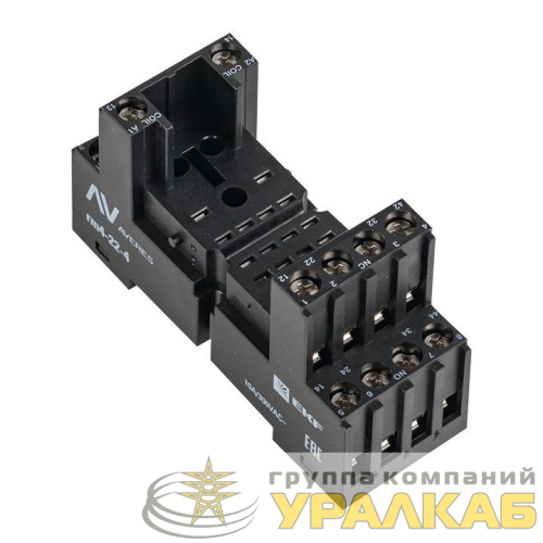 Разъем для реле РМ4 22/4 AVERES EKF rm4-22-4 детальная картинка