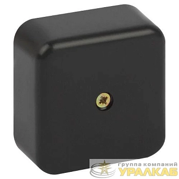 Коробка распаячная 50х50х20мм без клеммы IP40 черн. BS-B-50-50-20 Эра 