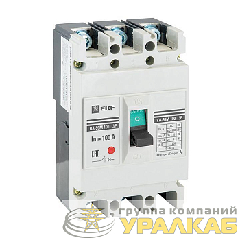 Выключатель автоматический 3п 100/40А 35кА ВА-99М PROxima EKF mccb99-100-40m