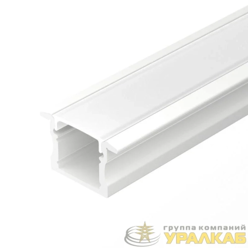 Профиль LINE-2315-F-2000 WHITE L2000 алюм. Arlight 