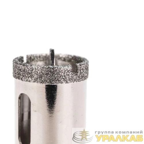 Коронка алмазная 25мм с центровочным сверлом Kranz KR-92-0008 детальная картинка