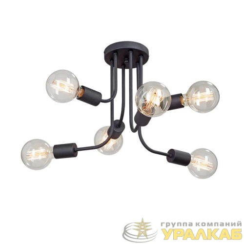 Люстра 6xE27 макс. 40Вт Vitaluce V4960-1/6PL детальная картинка