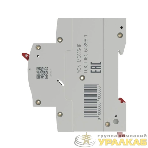 Выключатель автоматический модульный 1п C 16А 4.5кА max MD63S YON 