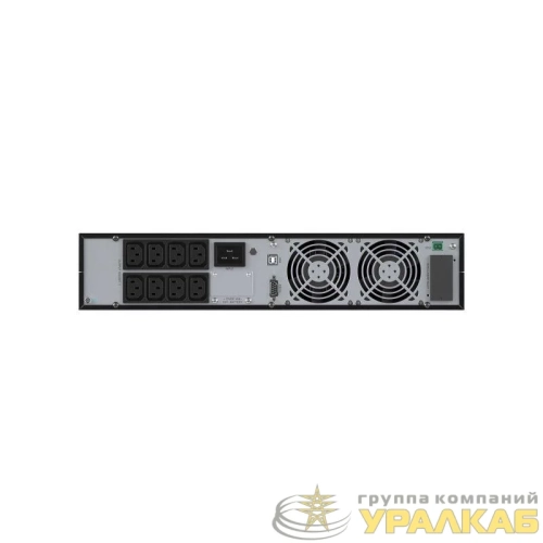 Источник бесперебойного питания Онлайн для Small Rackmount 3000 ВА/2700Вт 1/1 8xIEC C13 EPO USB RS-232 Rack 2U 6х9А.ч DKC 