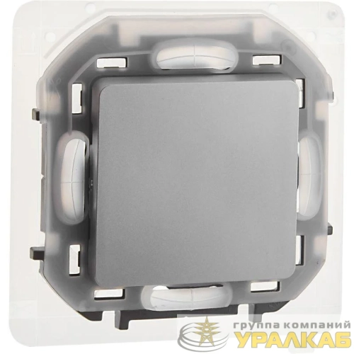 Переключатель 1-кл. Inspiria 10А IP44 250В 10AX механизм алюм. IEK 673672 детальная картинка