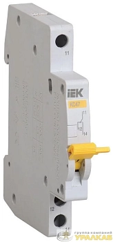 Контакт состояния КС47 новая серия на DIN-рейку IEK MVA01D-KS-1