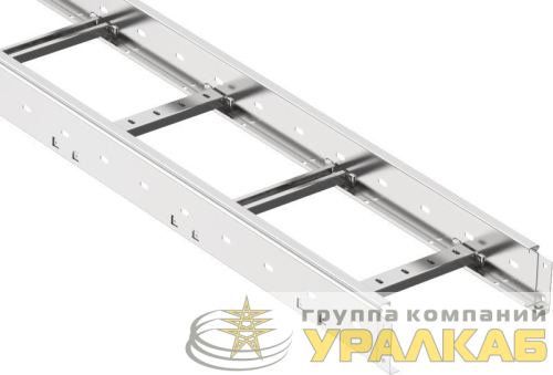 Лоток лестничный 100х300 L3000 сталь 1.2мм LESTA IEK CLM40-100-300-3-120 детальная картинка