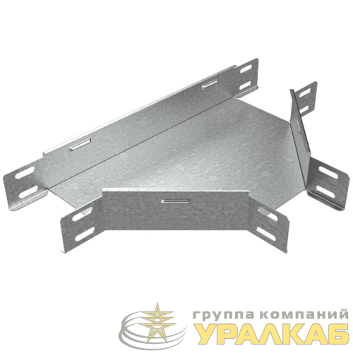 Отвод для лотка Т-образ. 100х50 сталь 0.8мм TD50-100 КМ LO0102 детальная картинка