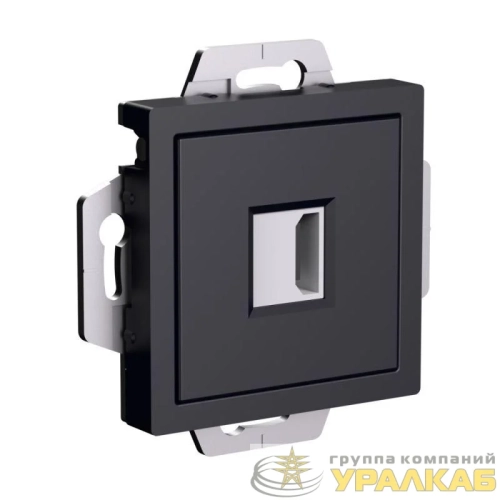Розетка HDMI AtlasDesign механизм карбон SE 
