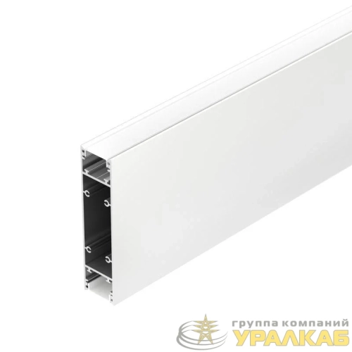Профиль SL-LINE-25100-DUAL-2500 WHITE L2500 алюм. Arlight 
