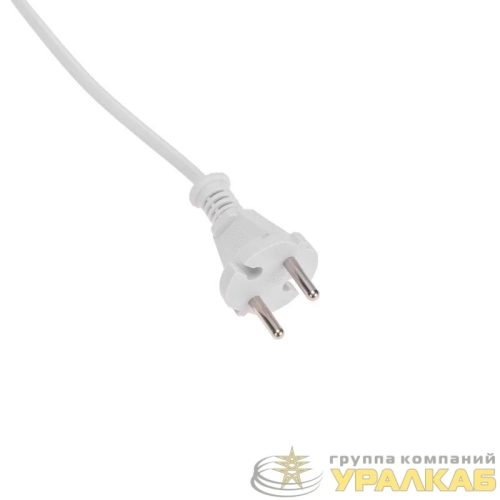 Удлинитель 2 гнезда 1.5м 2х0.75кв.мм б/з бел. PROCONNECT 13-4200 детальная картинка