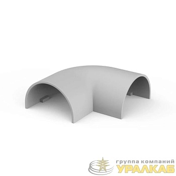 Угол плоский для кабель-канала MultiSet 20х12 сер. SE 