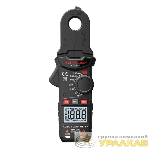 Клещи токовые цифровые КТ 200D PROLINE КВТ 101563 детальная картинка