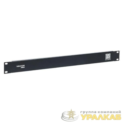 Фальш-панель TERACOM PRO 1U черн. EKF TRP-1FP-BK детальная картинка