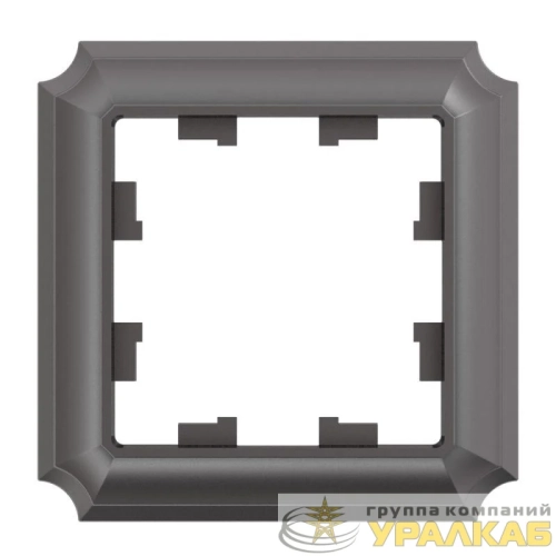 Рамка 1-пост. AtlasDesign Antique мокко SE ATN100601 детальная картинка