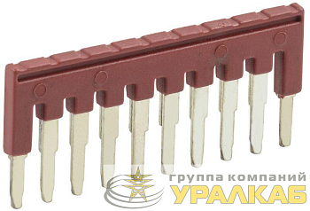 Перемычка для КПИ-2.5кв.мм 10PIN IEK YZN11FBS-002-10P