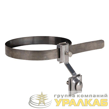 Держатель для труб универсальный d(0-160)мм CZ полоса нерж. сталь PROxima EKF lp-d3001-cz