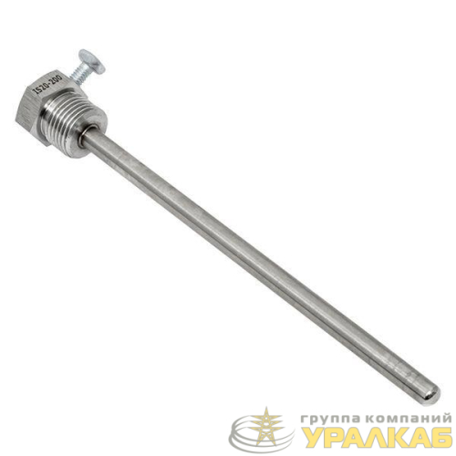 Гильза погружная G1/2 L=185мм IS20-200 EKF IS20-200 детальная картинка