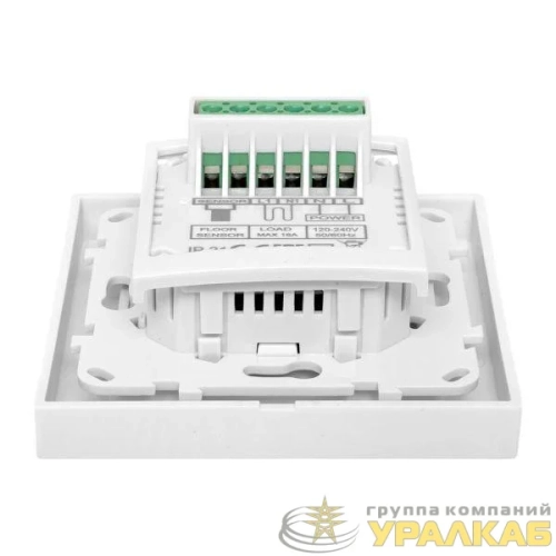 Термостат для теплых полов электронный 16А 230В бел. EKF 