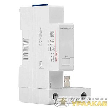 Устройство защиты от дугового пробоя (УЗДП) OptiDin AFDD-63-УХЛ3 КЭАЗ 