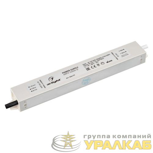 Блок питания ARPV-24040-D 24В 1.7А 40Вт IP67 метал. 3 года Arlight 026177