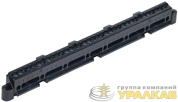 Суппорт для шин в корп. (ширина 12 мод.) TEKFOR IEK TF-KP00D-S-12