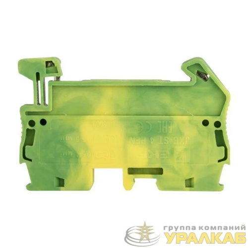 Колодка клеммная ST-4 земля пружинная EKF plc-jxb-st-4-pen детальная картинка
