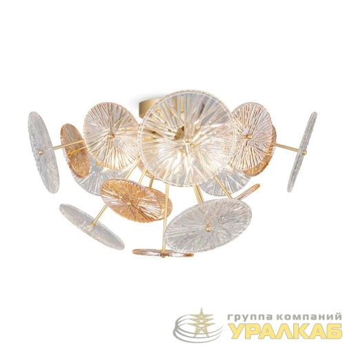 Светильник Brillia 60Вт E14х6 IP20 потолочн. Freya FR5274CL-06G детальная картинка