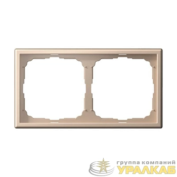 Рамка 2-м ArtGallery универс. песочн. SE 