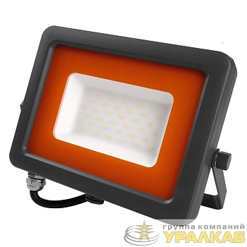 Прожектор светодиодный PFL-S2-SMD-30w 30Вт IP65 с клапаном JazzWay 2853295D