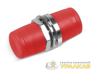 Соединитель проходной FC-FC-SM FC-FC SM для одномод. кабеля D-тип корпус метал. Cabeus 7021c