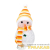 Фигура светодиодная "Снеговик" 17см 1LED RGB 0.1Вт IP20 Neon-Night 513-018