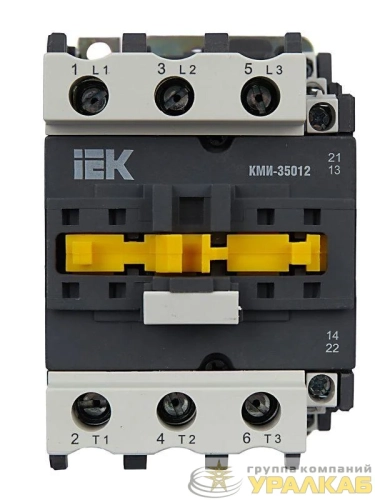 Контактор КМИ-35012 50А 230В/АС3 1НО 1НЗ IEK KKM31-050-230-11 детальная картинка