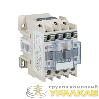 Контактор КМЭ 9А кат. 380В AC 1НО EKF ctr-s-9-380
