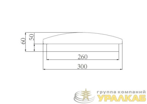 Светильник светодиодный LBS-8224 24Вт 6500К band настенно-потолочный Ultraflash 