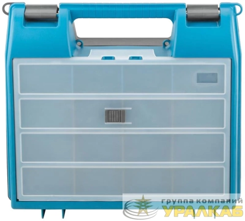 Ящик для дрели 340мм с органайзером12 отделений MOS 