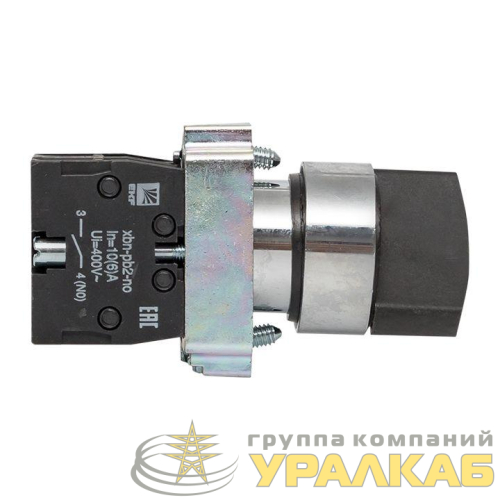 Переключатель BD33 3P короткая ручка 2NO EKF xb2-bd33