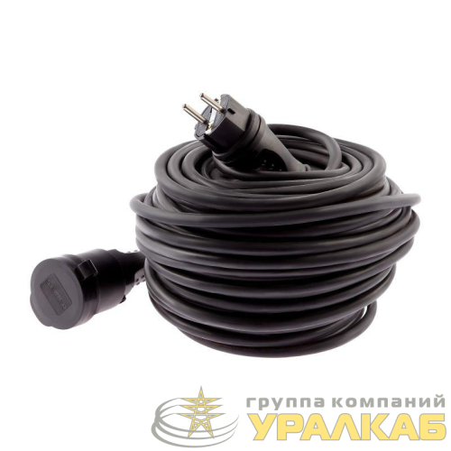 Удлинитель-шнур 1х50м с заземл. 16А IP44 UPx-1e-3х1.5-50m-IP44(KG) КГ 3х1.5 (бухта) Эра Б0050861 детальная картинка