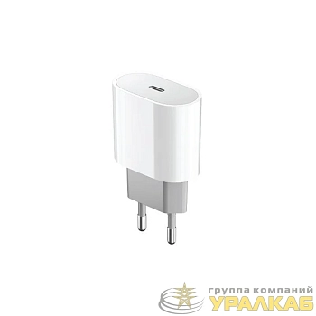 Устройство зарядное сетевое с одним портом USB-C 20Вт Rexant 18-2206