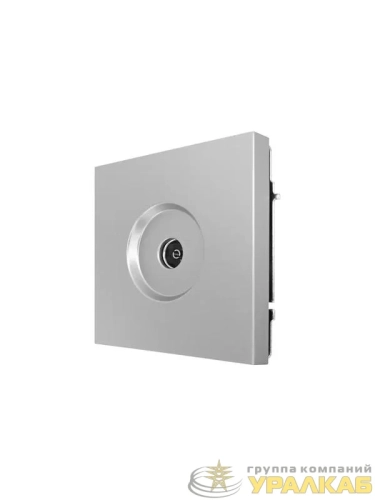 Розетка ТВ оконечная СП ZIMA IP20 сер. матов. LEZARD 704-7488-130 детальная картинка