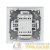 Переключатель проходной 1-кл. СП Валенсия 10А IP20 бел. PROxima EKF EWV10-025-10 детальная картинка