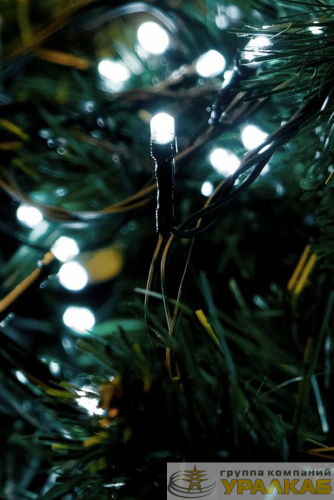 Гирлянда "Нить" LD100C-GW 100LED бел. 10м 8 режимов IP44 SHLights 