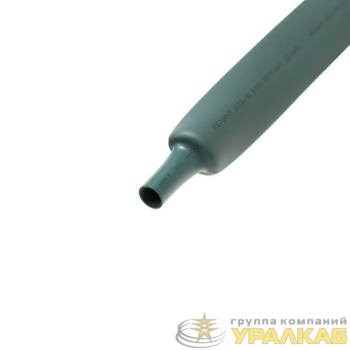 Трубка термоусадочная ТУТ нг 20.0/10.0 зел. 1м REXANT 