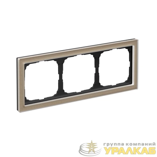 Рамка 3-м ArtGallery Pure органич. стекло шампань SE 